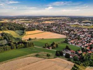 Blick auf Gilching