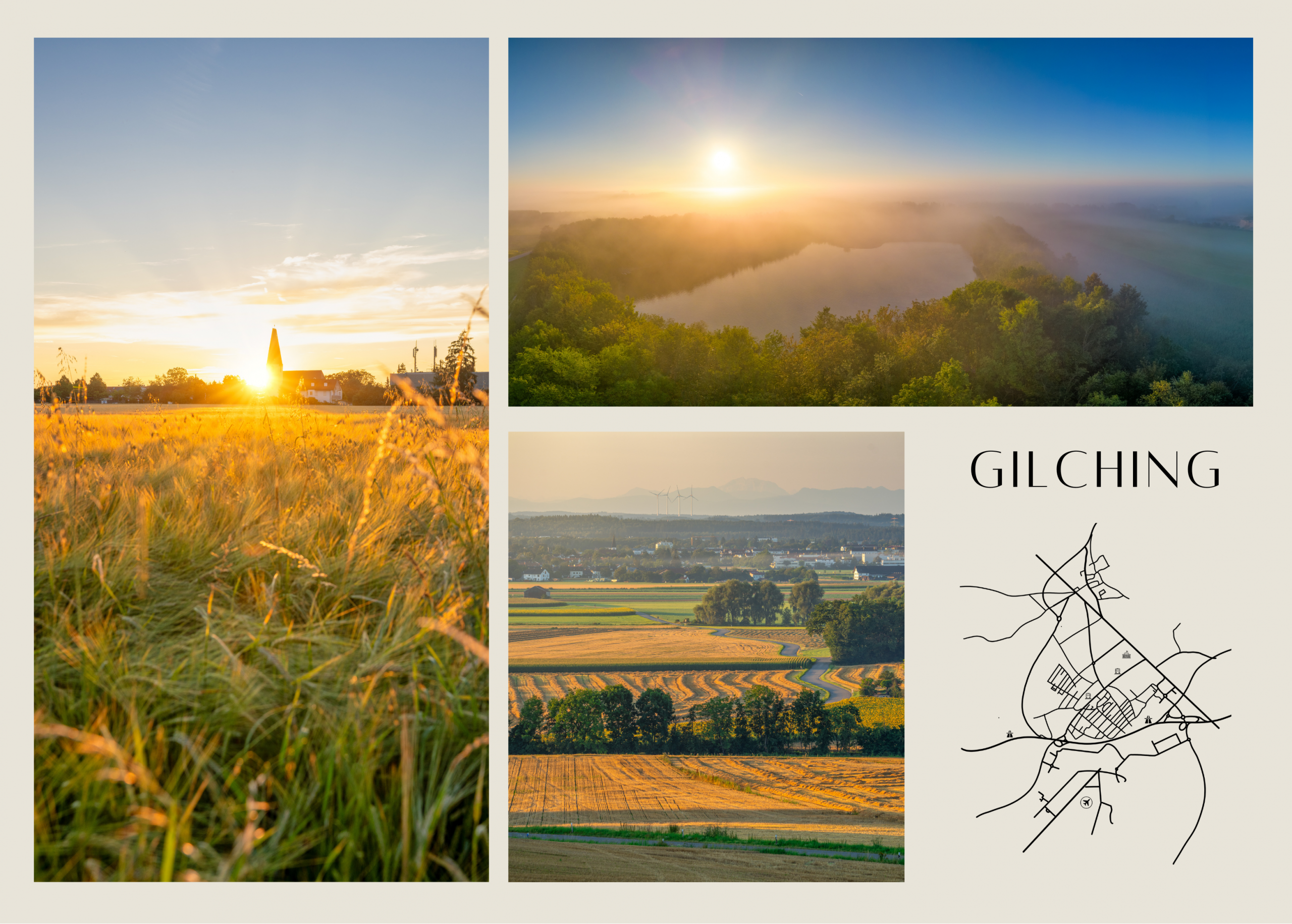 Postkarte Gilching – Bild 3